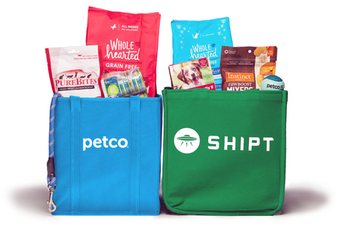 Petco and Shipt Bags
